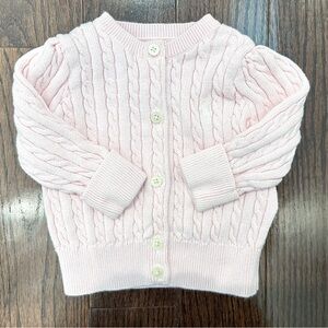 Ralph Lauren Pink Cable Knit Sweater